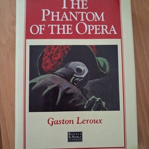 Barnes & Noble Cream and Red Hardcover